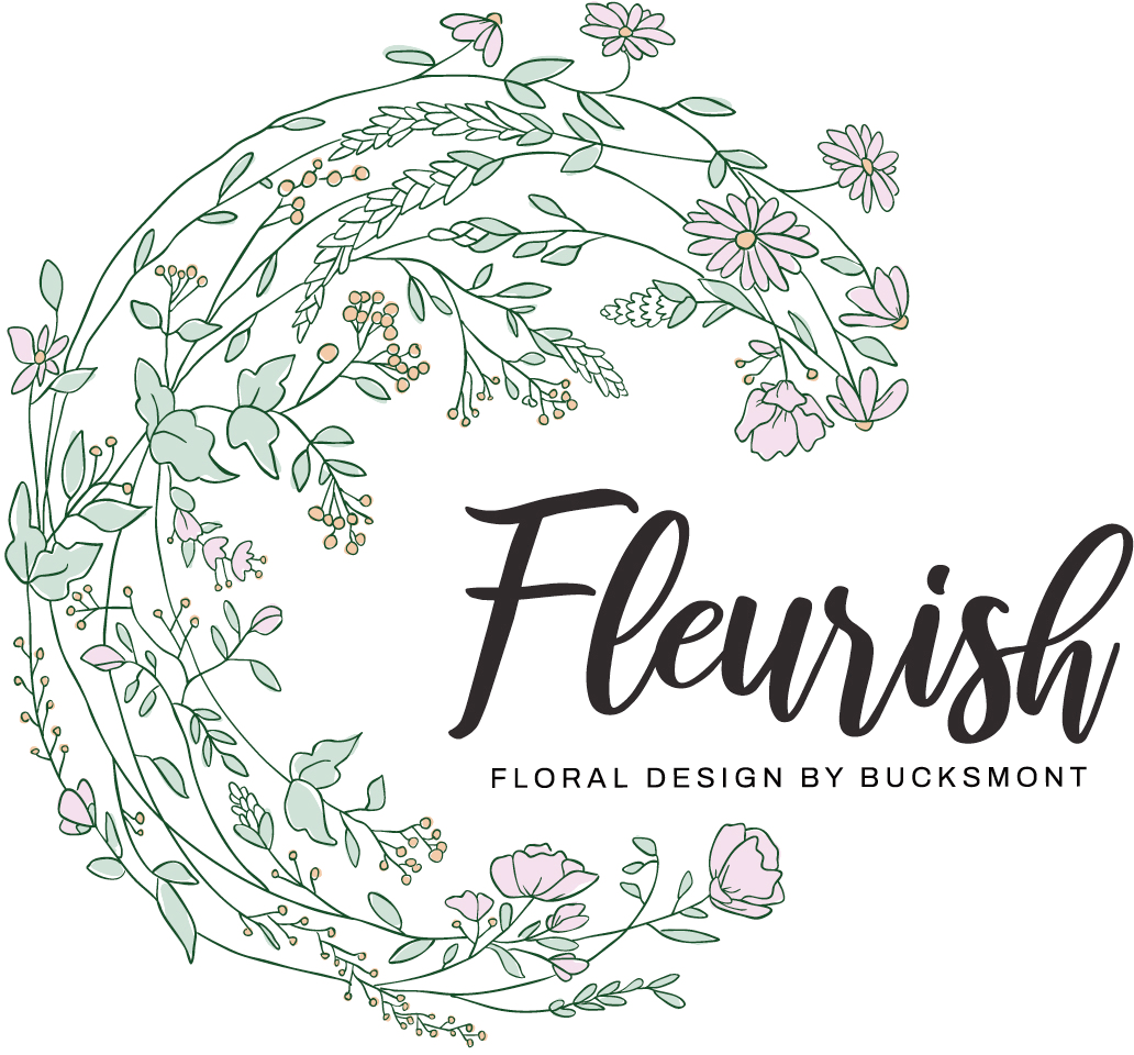 Fleurish Floral Design Logo